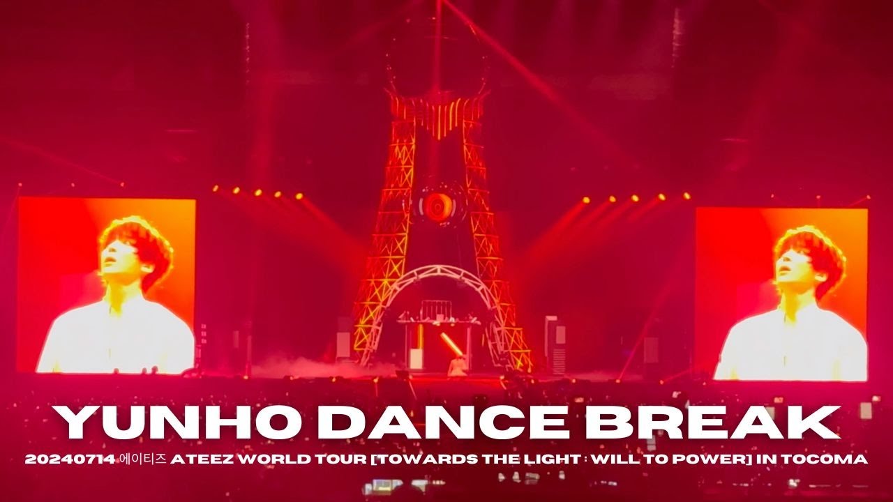 ATEEZ World Tour Tacoma: Yunho's Dance Break ๐ถ