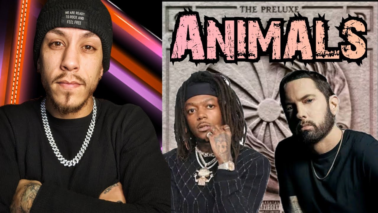 First Time Listening to 'Animals' by JID & Eminem 🎵