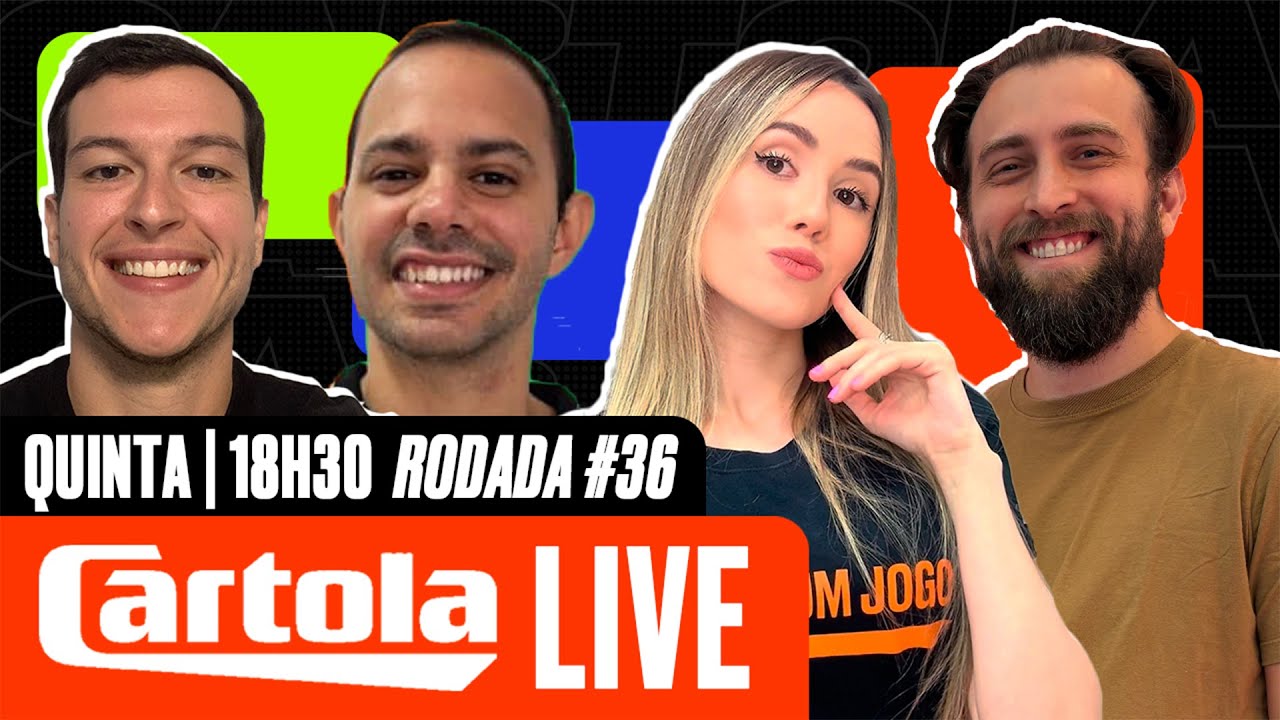 LIVE Cartola! Dicas para a 36ª rodada ⚽