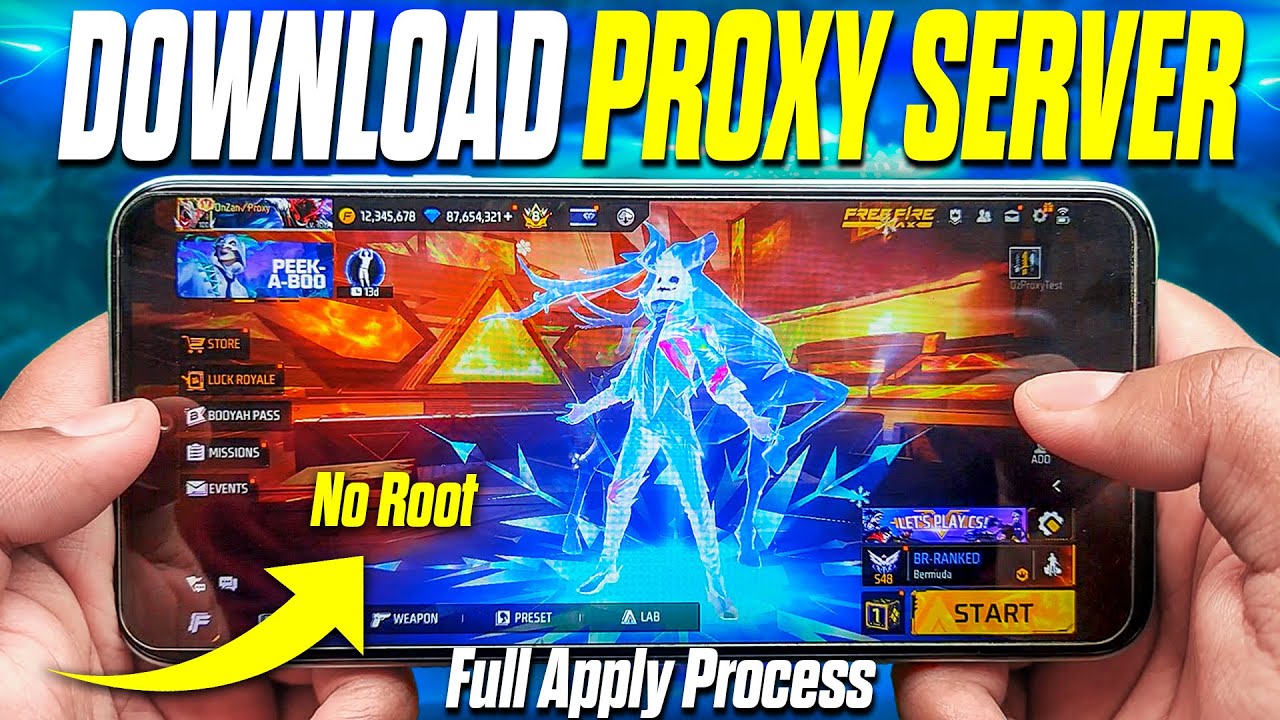 Easy Guide to Download & Use VIP Proxy Server in Free Fire 🔥