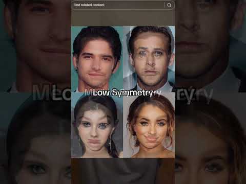 Do You Have Good Facial Symmetry? #symmetry #symmetricalface #looksmaxxing