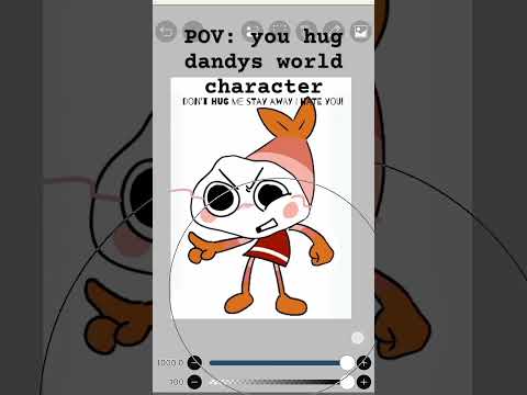 POV: you hug dandys world character (for @AmberHankins-hw2bs )#dandysworld