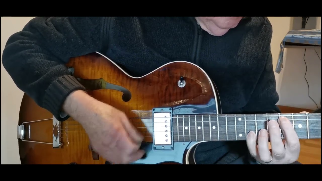 Alone Together - Jimmy H | Jazz Cool Guitar with Heritage H575 🎸