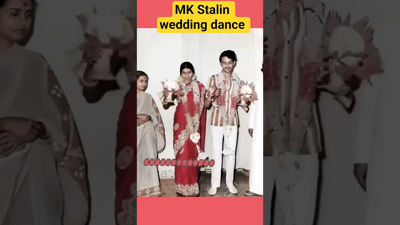 Wedding Dance Featuring DMK Leader MK Stalin - Viral Short Video