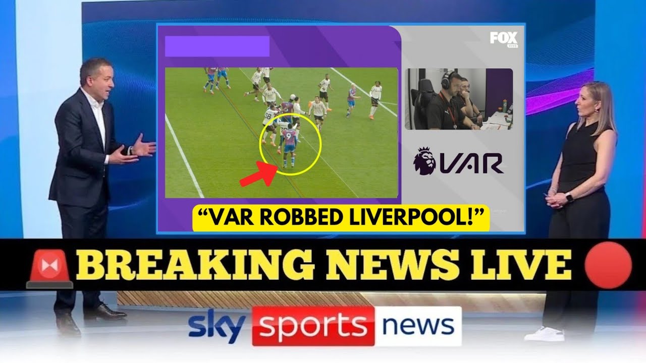 Liverpool Suffer First Loss as Controversial Offside Goal Secures Crystal Palace Victory 🚨