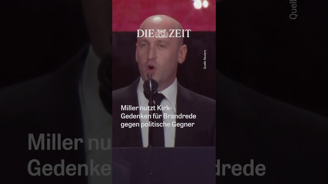 Stephen Miller hält leidenschaftliche Rede bei Gedenkfeier für Charlie Kirk 🗣️