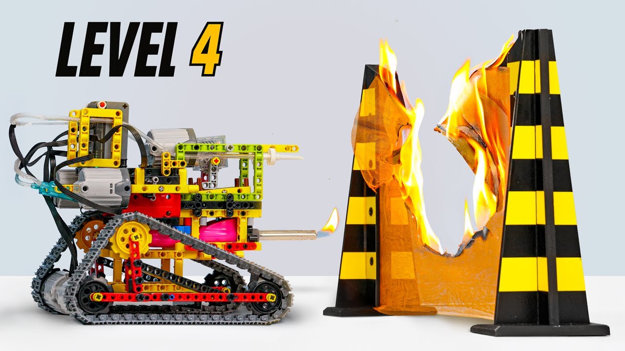 LEGO Machines Smash Walls! 💥