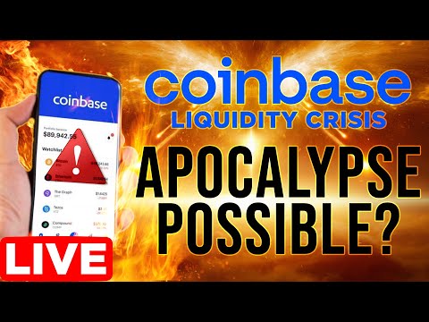 Is Coinbase Facing A Liquidity Crisis? | Crypto Apocalypse Risk