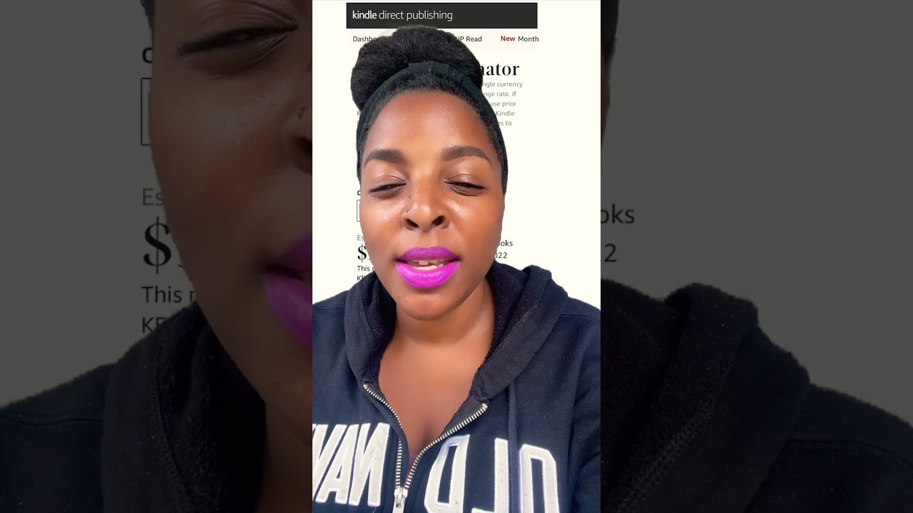 Amazon KDP Monthly Earnings Overview π