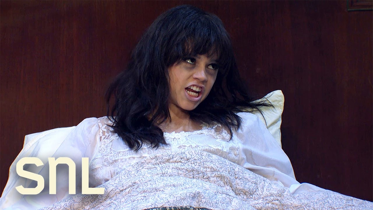 SNL Exorcism Sketch with Jenna Ortega 👻