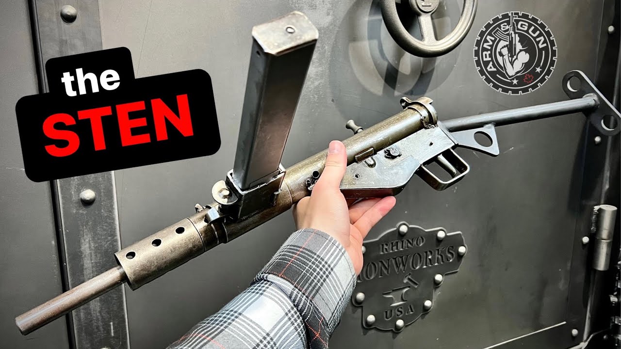 STEN SMG: WW2’s 2nd Most Popular Submachine Gun in Just 1 Minute ⏱️