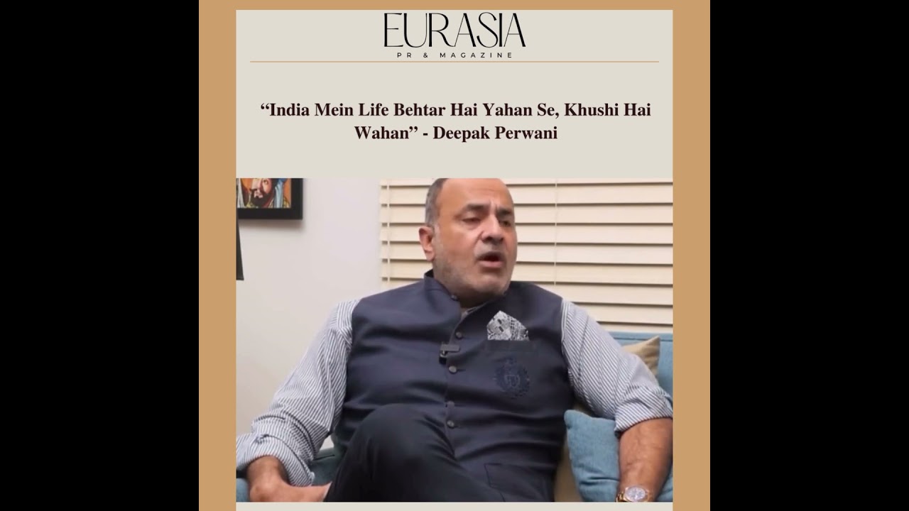 Deepak Perwani Shares Insights from His Jaipur Visit: Life in Pakistan vs. India 🇮🇳