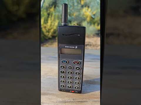 The Ericsson GA318 – Pure 90s Vibes #ericsson #brickphone #90svibes