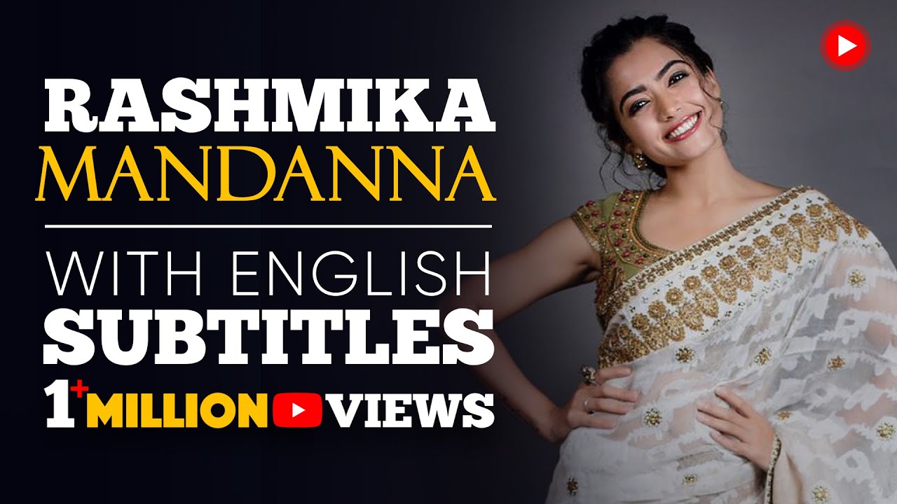 Inspiring English Speech by Rashmika Mandanna | Dream Big! ๐