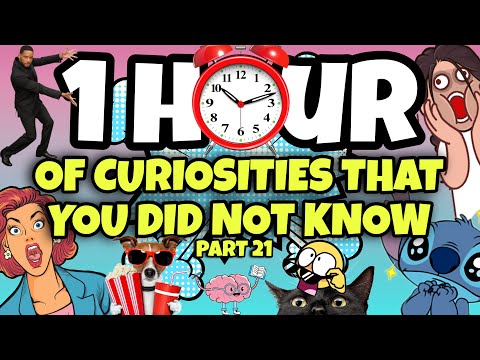 1 HOUR OF CURIOSITIES AND THINGS YOU DIDN'T KNOW 🧠⏰ #21 