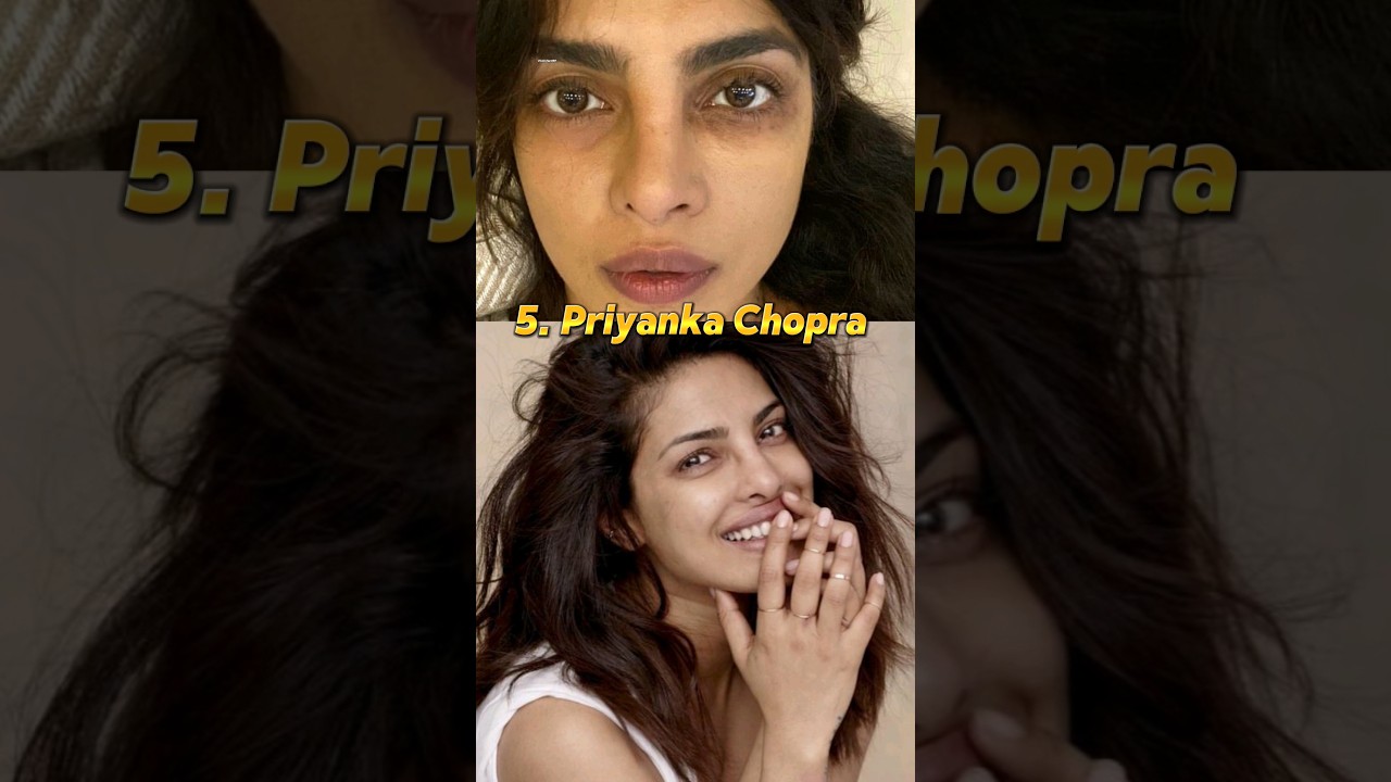 Top 10 Bollywood Actresses Without Makeup ✨