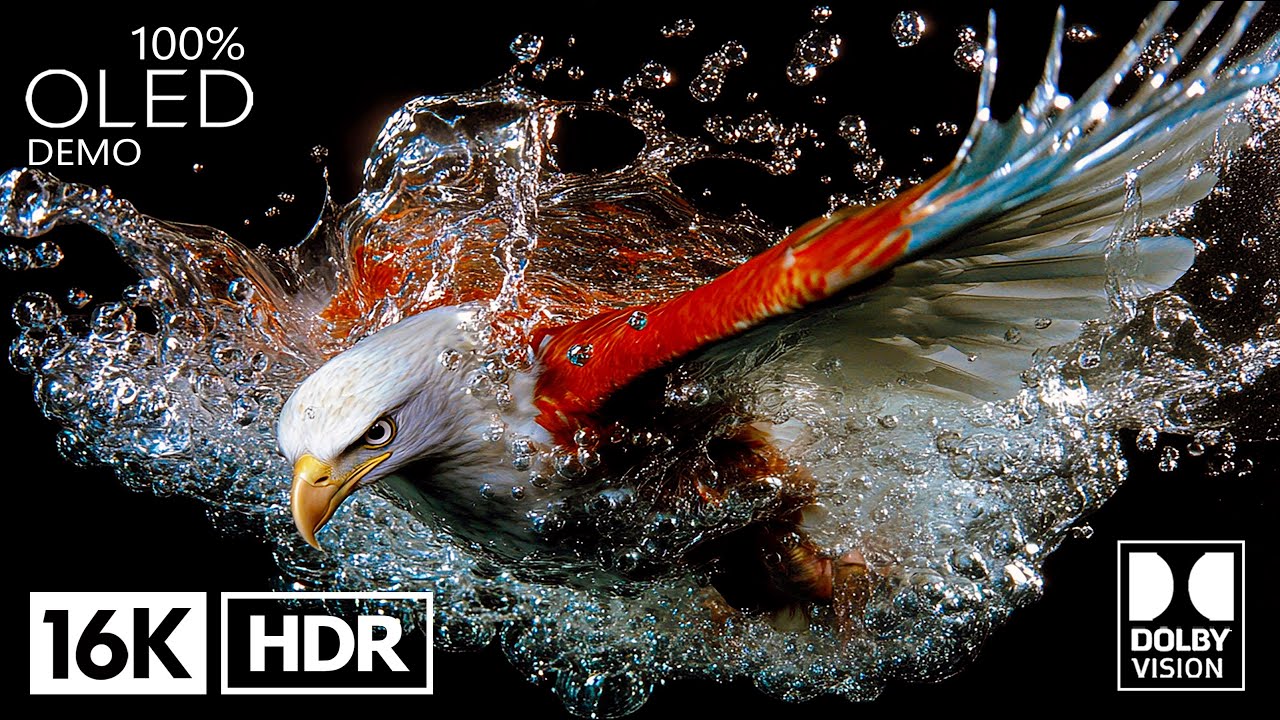 Stunning 16K HDR 120FPS Dolby Vision for 4K/8K TVs