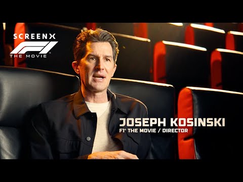 Joseph Kosinski's "F1" in ScreenX Places You INSIDE The Formula 1 Car | Where Moments Unfold