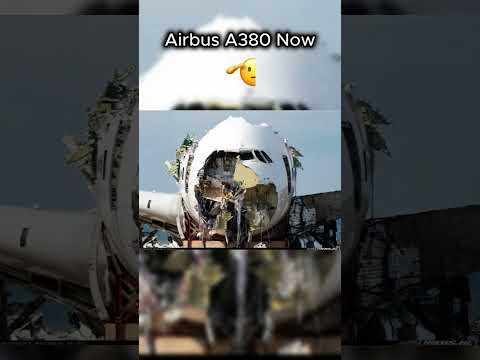 Airbus A380 Then Vs. Now #airplane #aviation #a380 #airbusa380 #plane #thenandnow