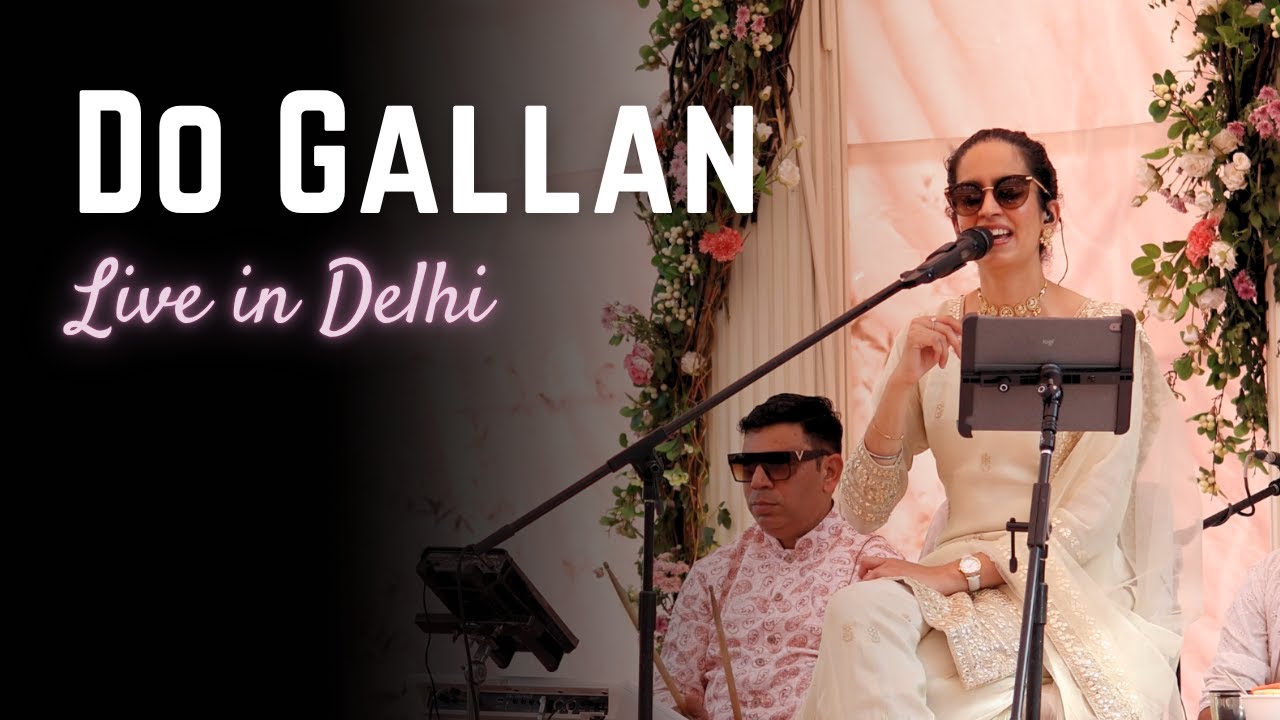 Do Gallan Live in Delhi | Amrita Kaur 🎶