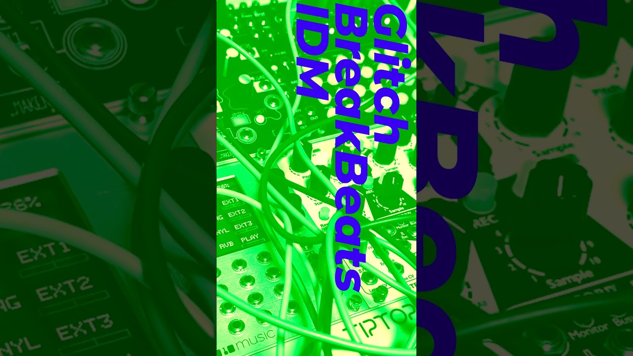 Random CV Modular Patch with CyDrums 🥁