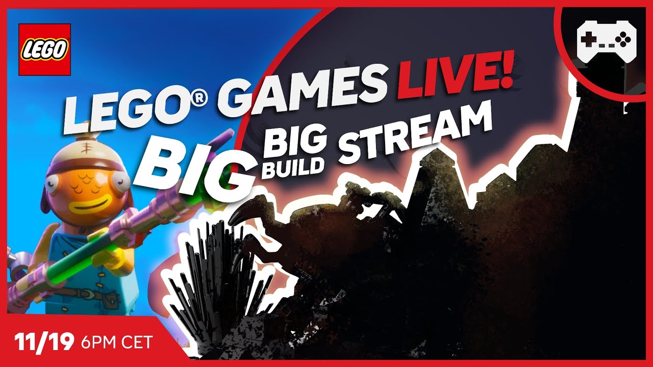 LEGO Games Live! Big Build Stream – Nov Highlights 🧱