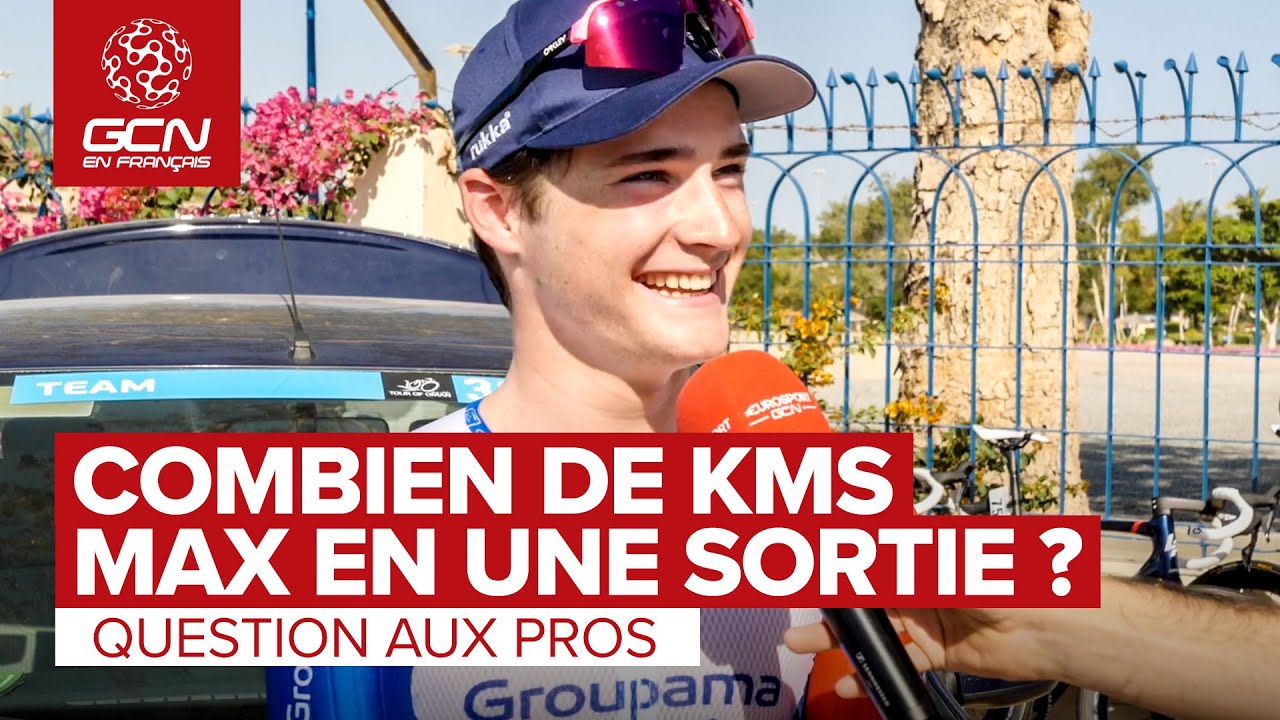 Kilométrage maximal en entraînement pro 🚴‍♂️