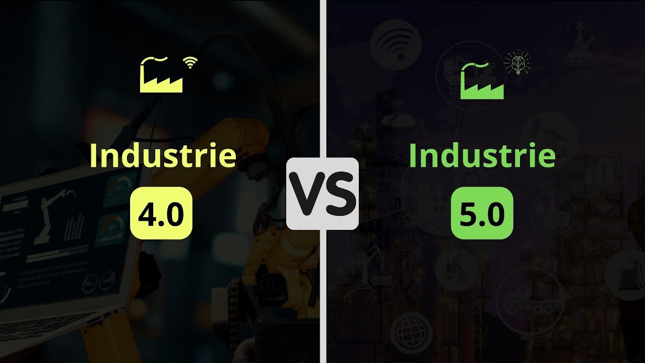 Industrie 4.0 vs Industrie 5.0 : L'impact révolutionnaire de l'IA 🤖