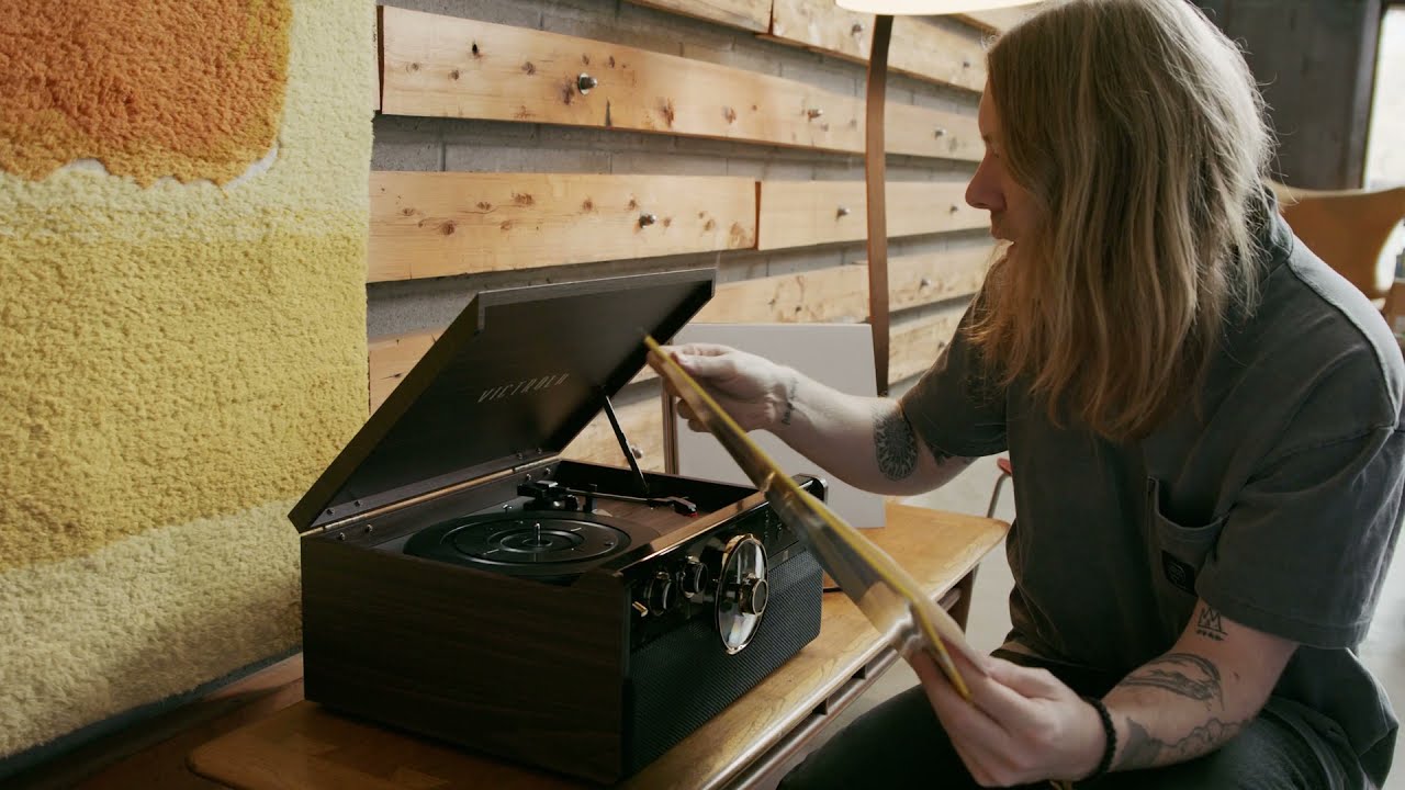 Victrola Empire 6-in-1 Bluetooth Record Player 🎶