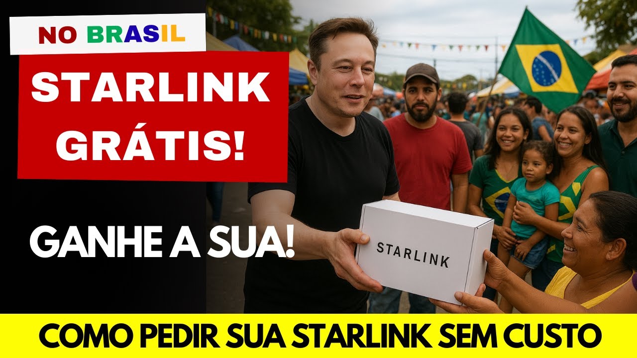Como Solicitar Starlink Grátis no Brasil 🇧🇷