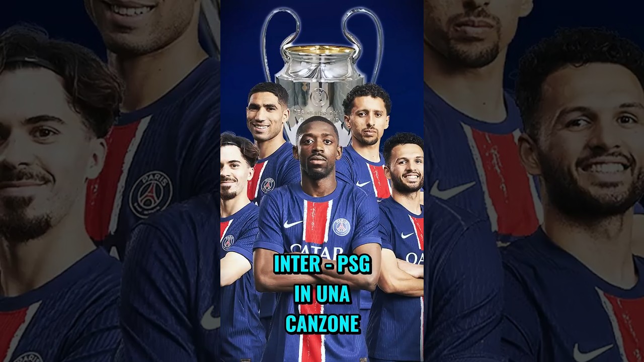Inter-PSG Match in a Song! 🎶🔥
