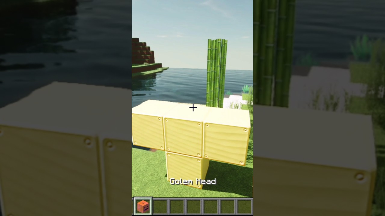 Minecraft Gold Golems with RTX 🌟