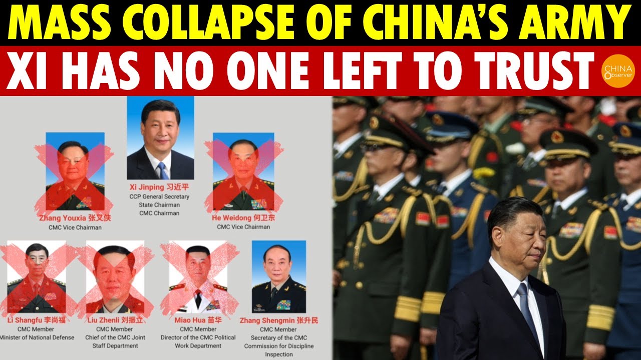 Zhang Youxia's Coup Confirmed! China’s Top Military Command Paralyzed, Army Seizes Ammo and Gear