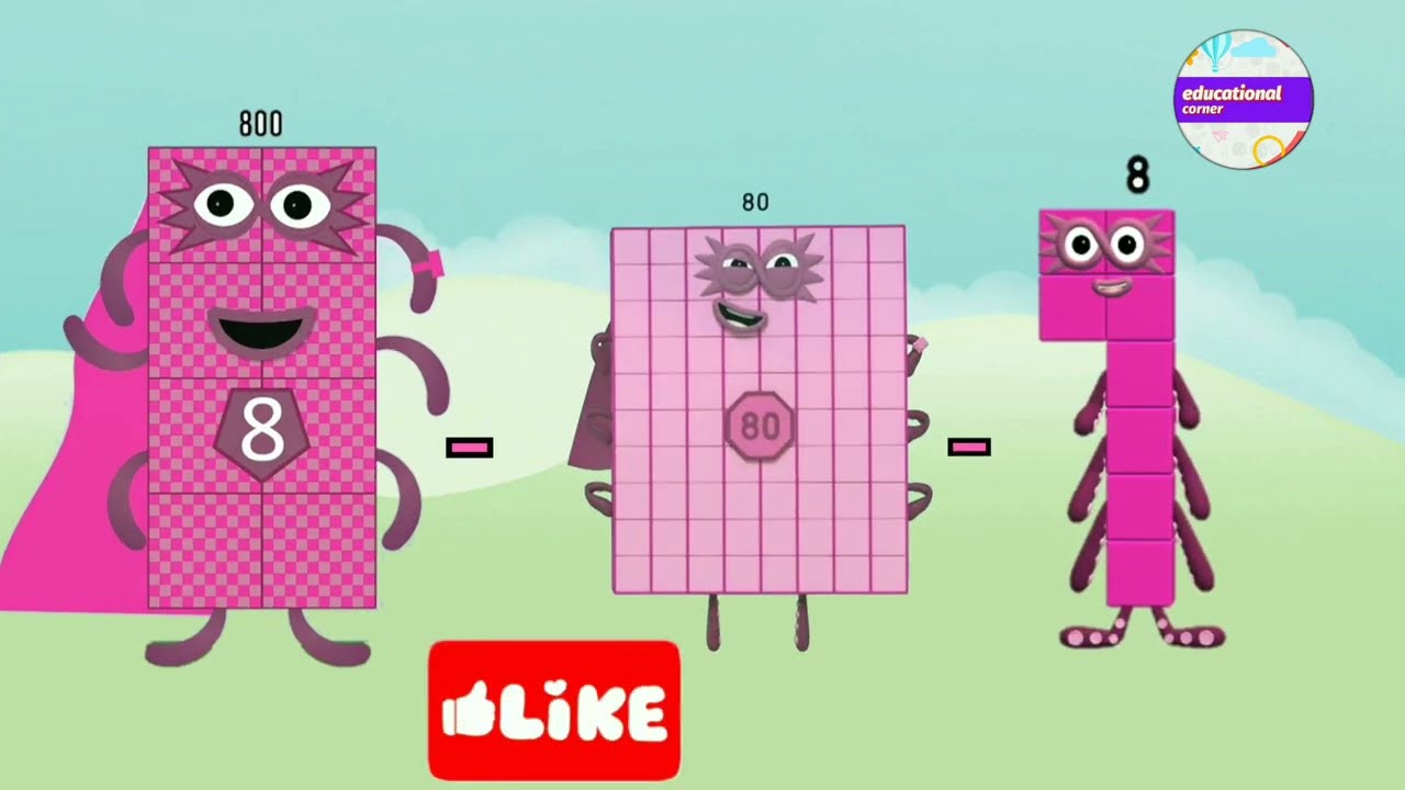 Mathblocks: Big to Small Sequence Subtraction 🧮