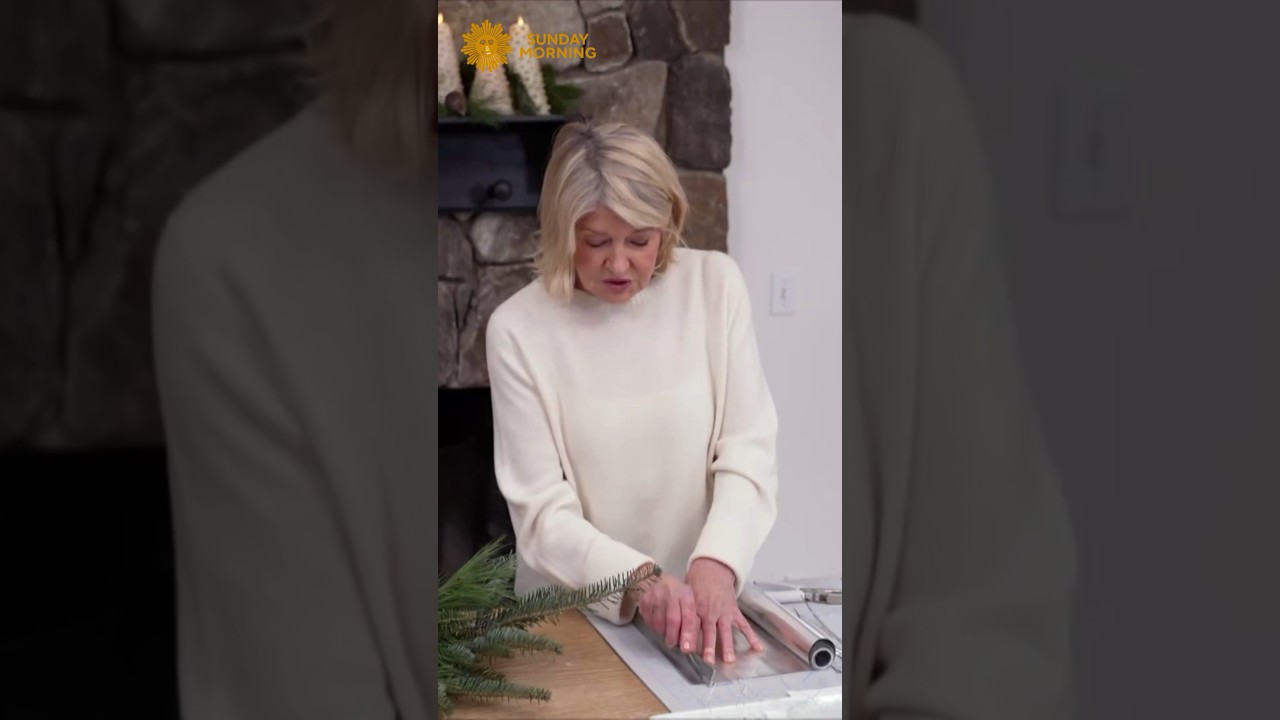 Create Stunning Aluminum Foil Icicles with Martha Stewart 🎄