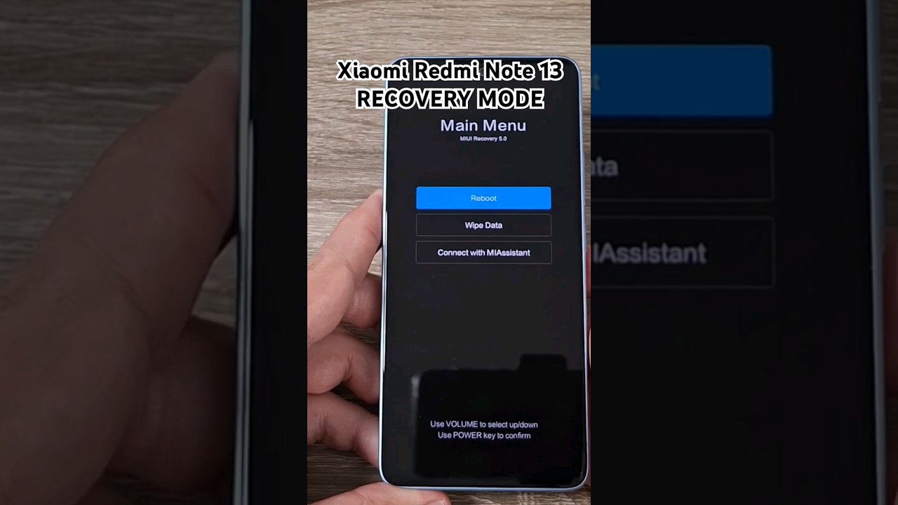 Easily Boot Your Xiaomi Redmi Note 13 into Recovery Mode 🔧