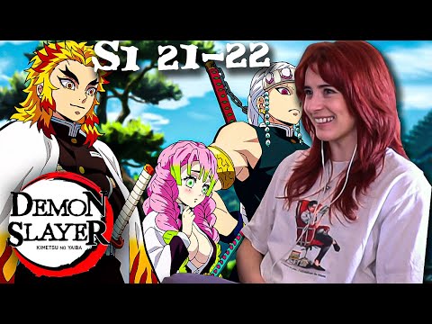 WHO THE HELL ARE THESE GUYS?? | Demon Slayer Season 1 Episode 21-22 Reaction!
