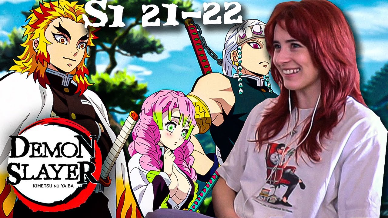 Demon Slayer Season 1 Episodes 21-22 Reaction! Who Are These Mysterious Characters? 🤔