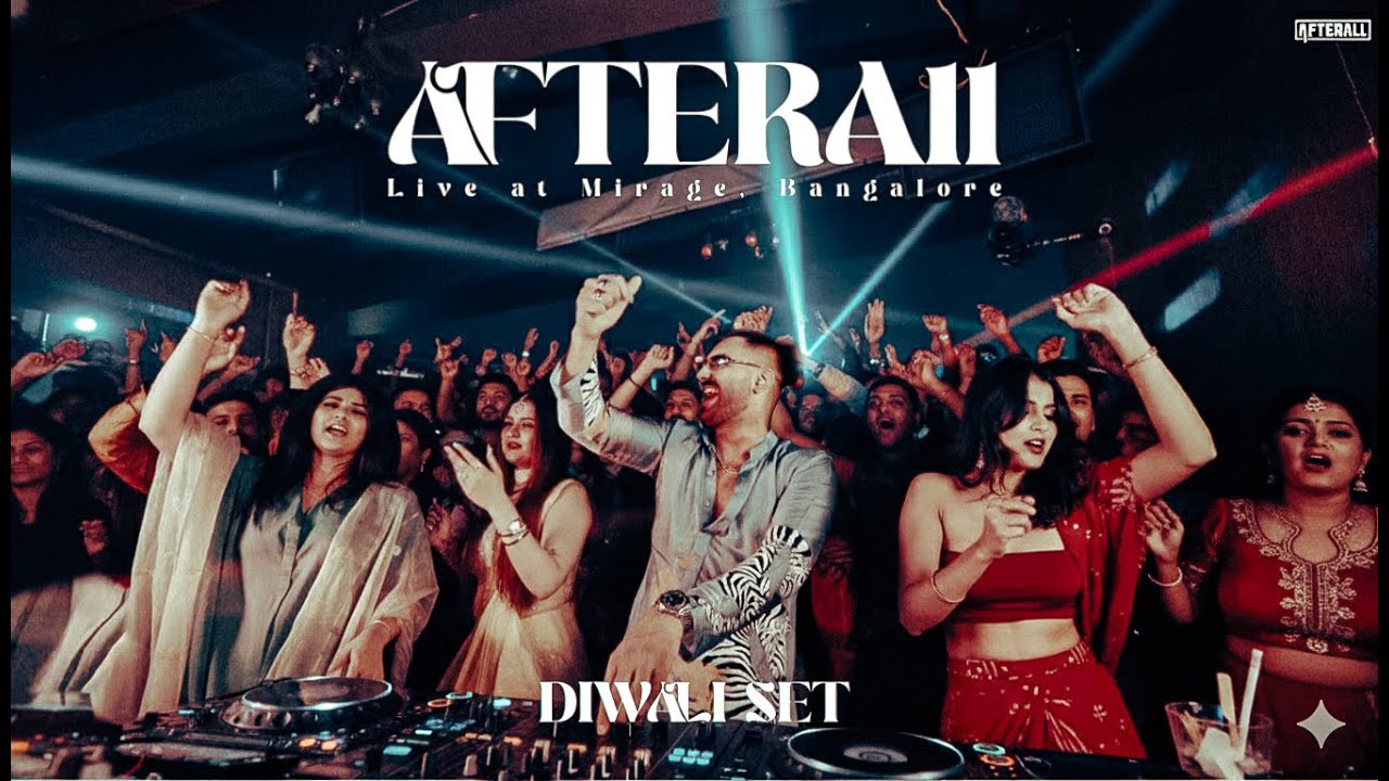 AFTERAll - Diwali Set | Live @ Mirage, Bangalore | Bollytech | BollyAfro