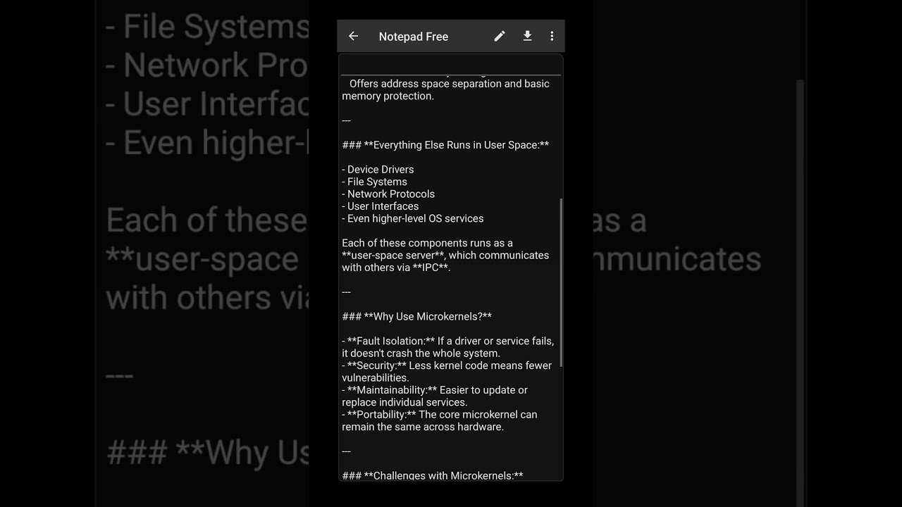 Microkernel OS Architecture Explained 🖥️