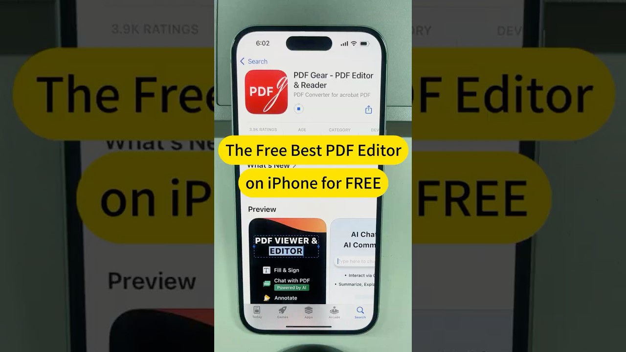 Top Free PDF Editor for iPhone & iPad – PDFgear Review 📱