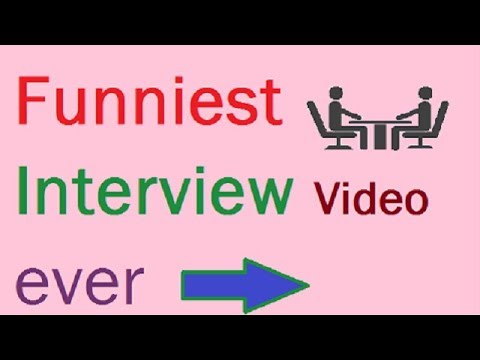 Funniest interview in India || Funny interview