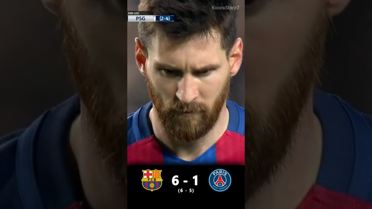 برشلونة يحقق ريمونتادا تاريخية ضد باريس سان جيرمان 🔥