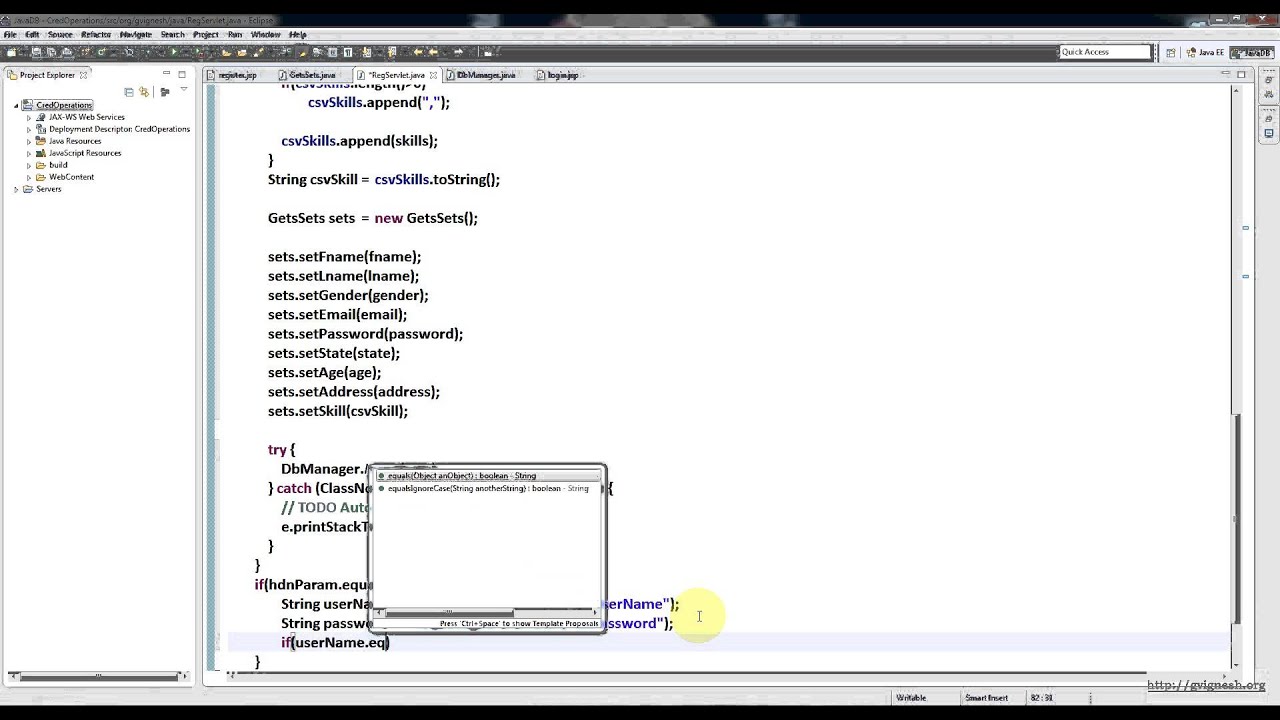 Login Form & User Authentication in JSP/Servlet π