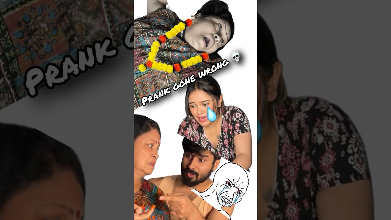Prank Backfires 😅 #Bengali #Funny
