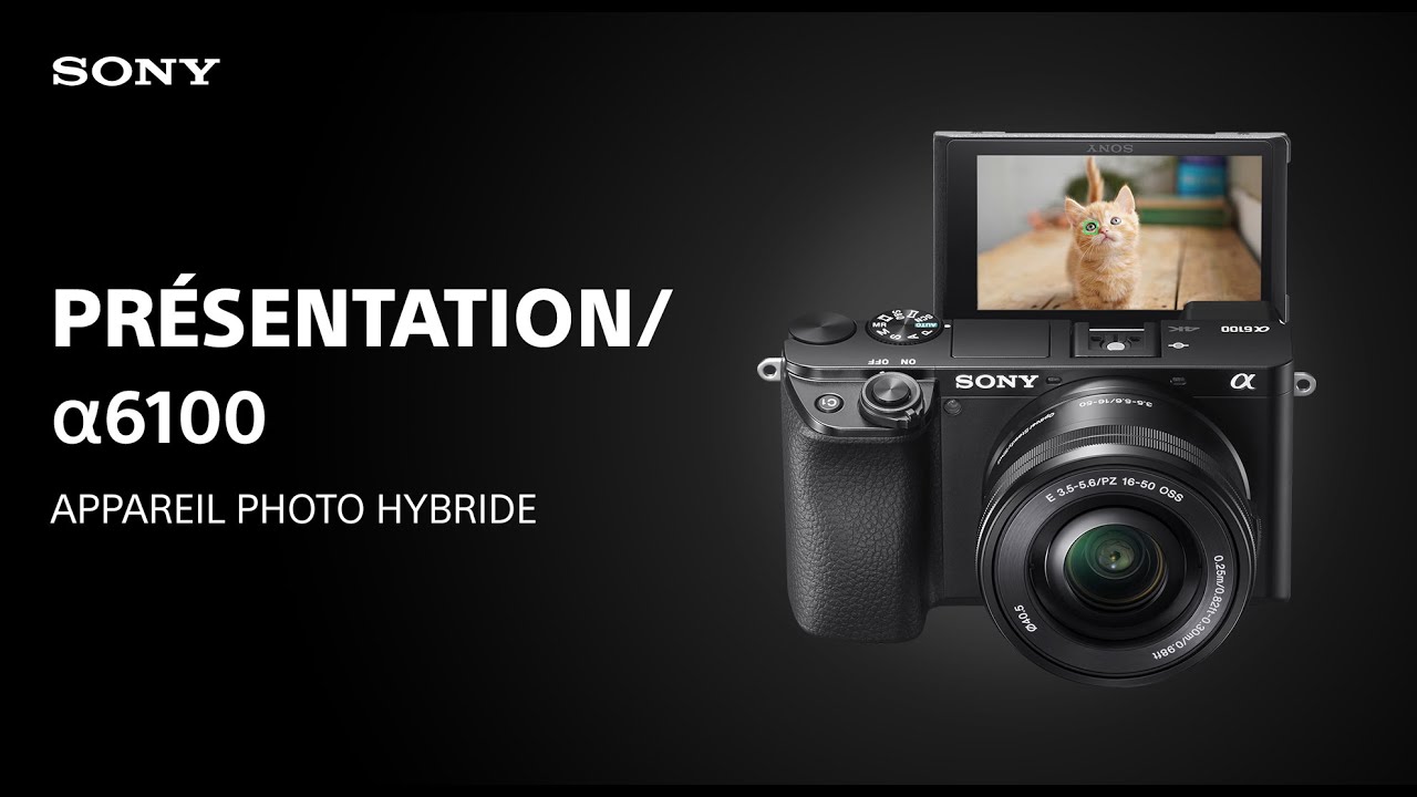 Sony Alpha 6100 : Appareil Photo Compact et Puissant 📸