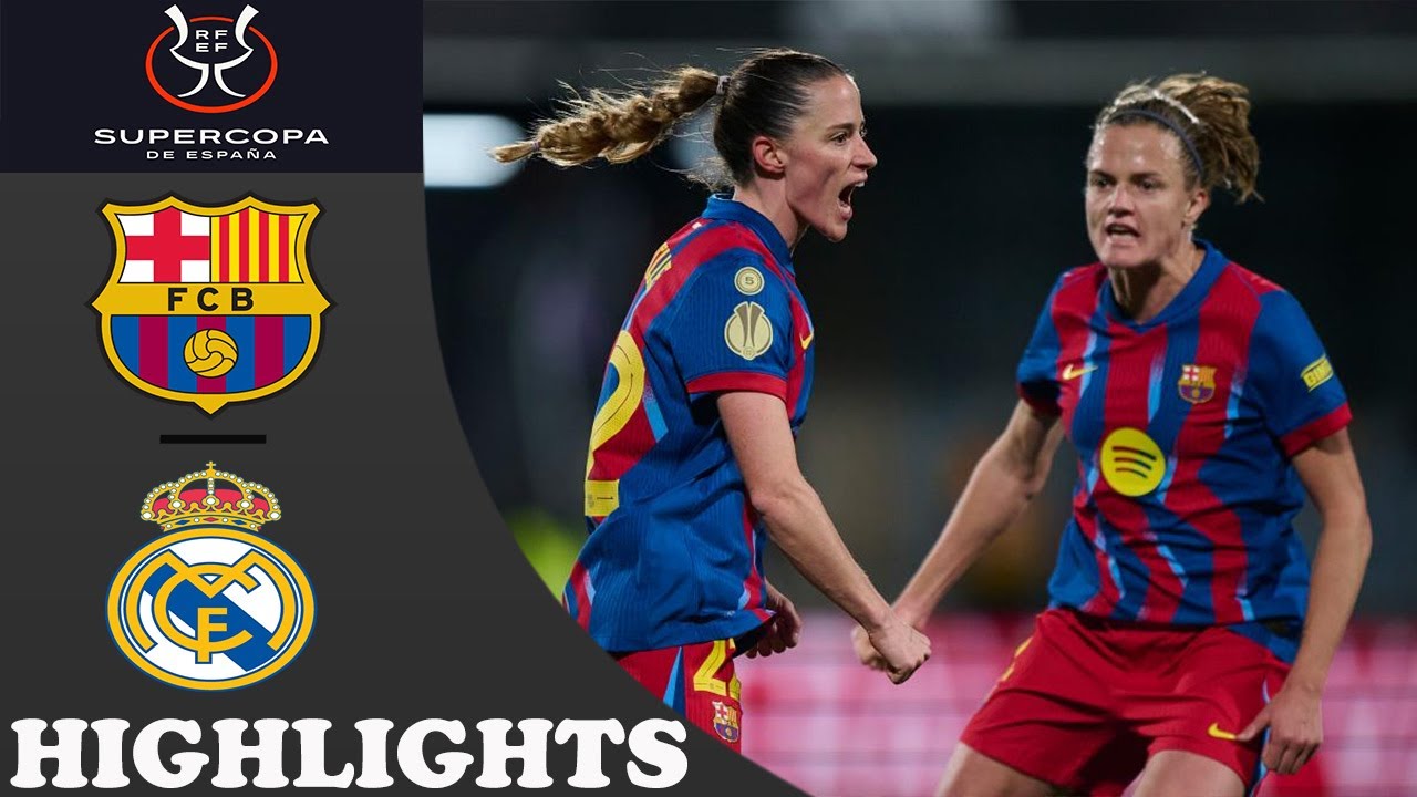 Barcelona vs Real Madrid Women’s Super Cup Final 2026 ⚽