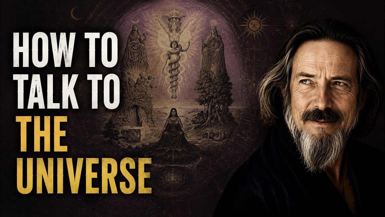 The Universe is Listening - Alan Watts 🌌
