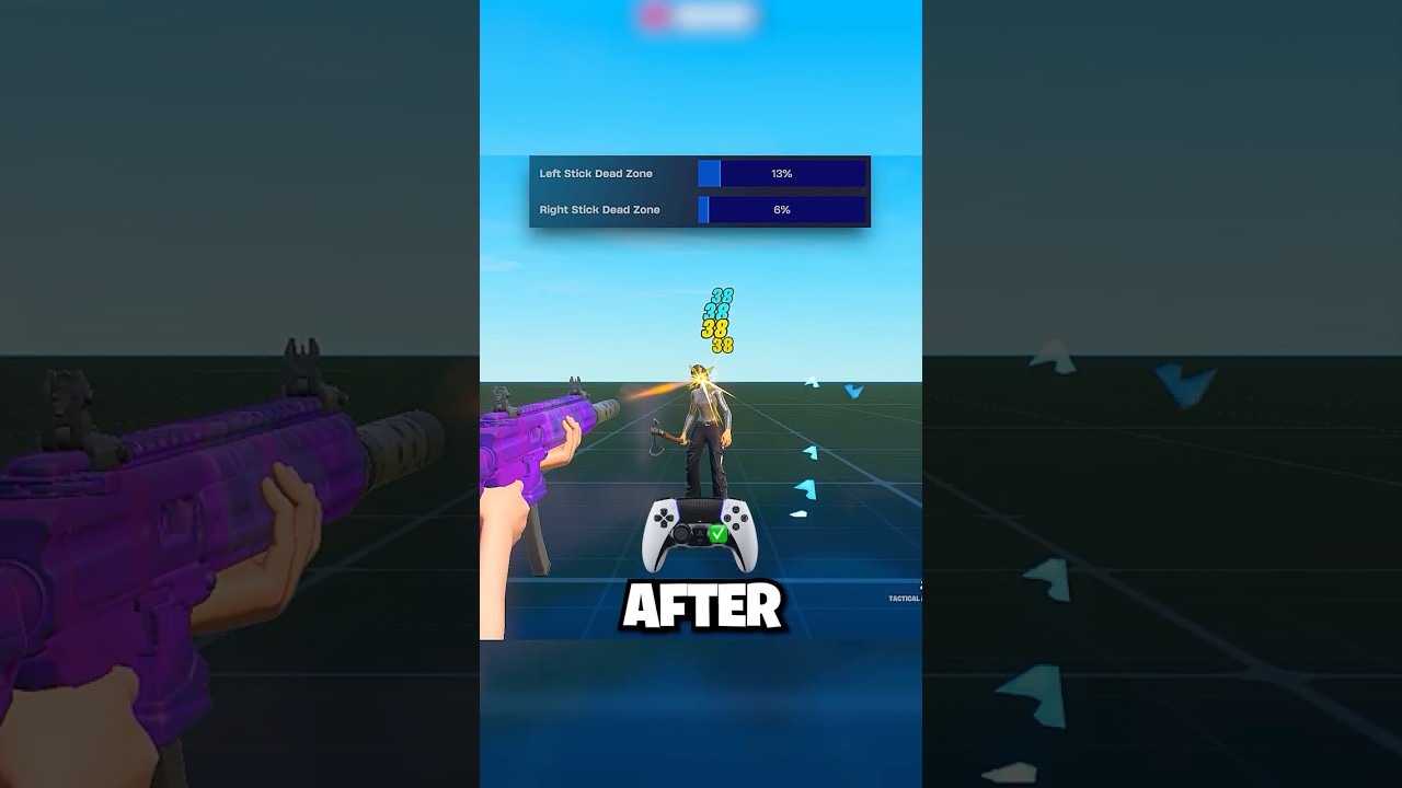 BEST Aimbot Controller Settings... 👀✅ #fortnite #shorts