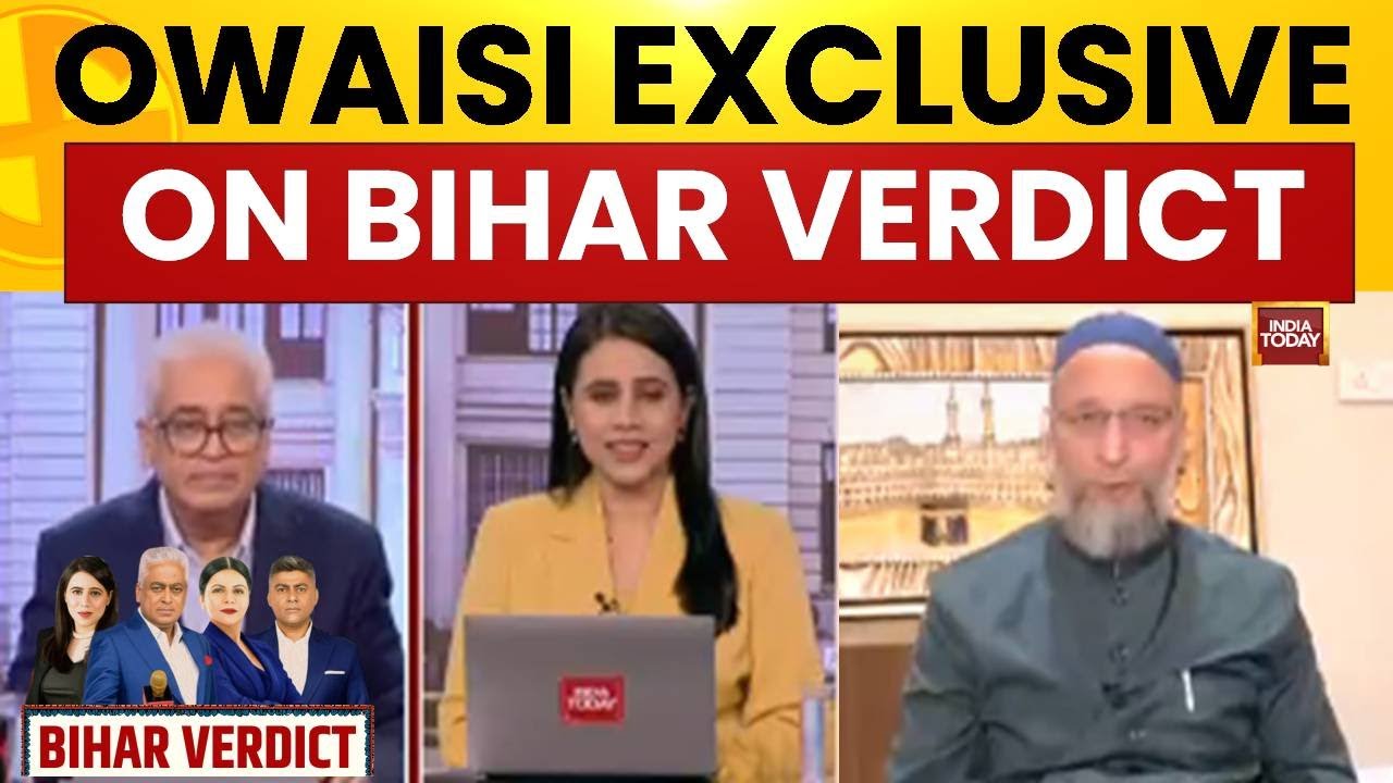 Bihar Election Victory: Asaduddin Owaisi Responds to 'Vote-Cutter' Critics After AIMIM’s 5-Seat Win 🗳️